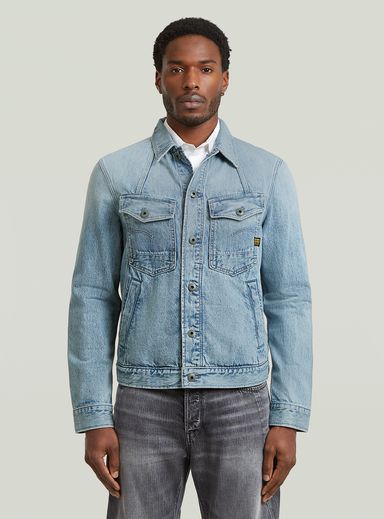 A-Line Slim Denim Jacket